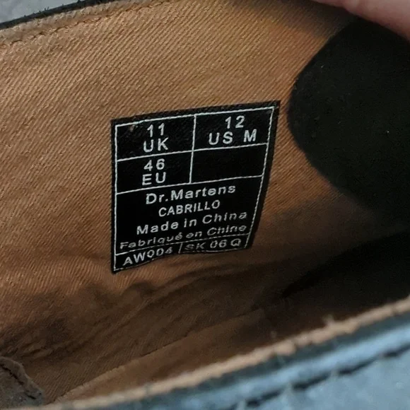 Dr. Martens Cabrillo Men's Wyoming Leather Desert Boots Size 12 - Picture 6 of 9